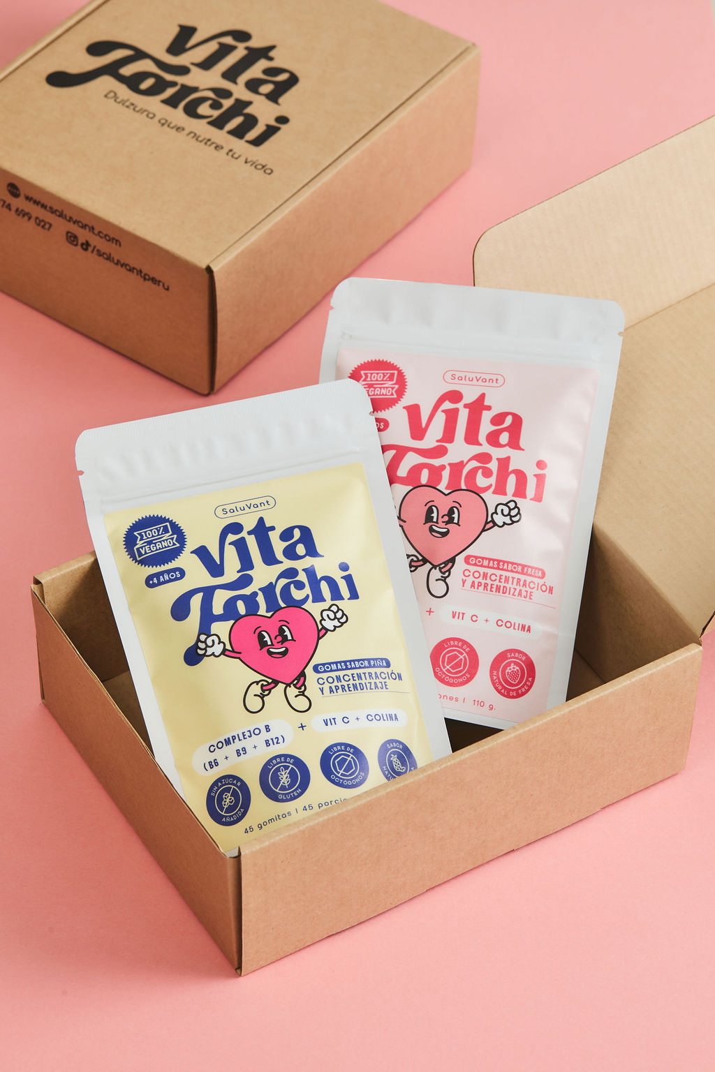 El Pack Perfecto para 90 Días - C&A - Sabor Fresa y Piña