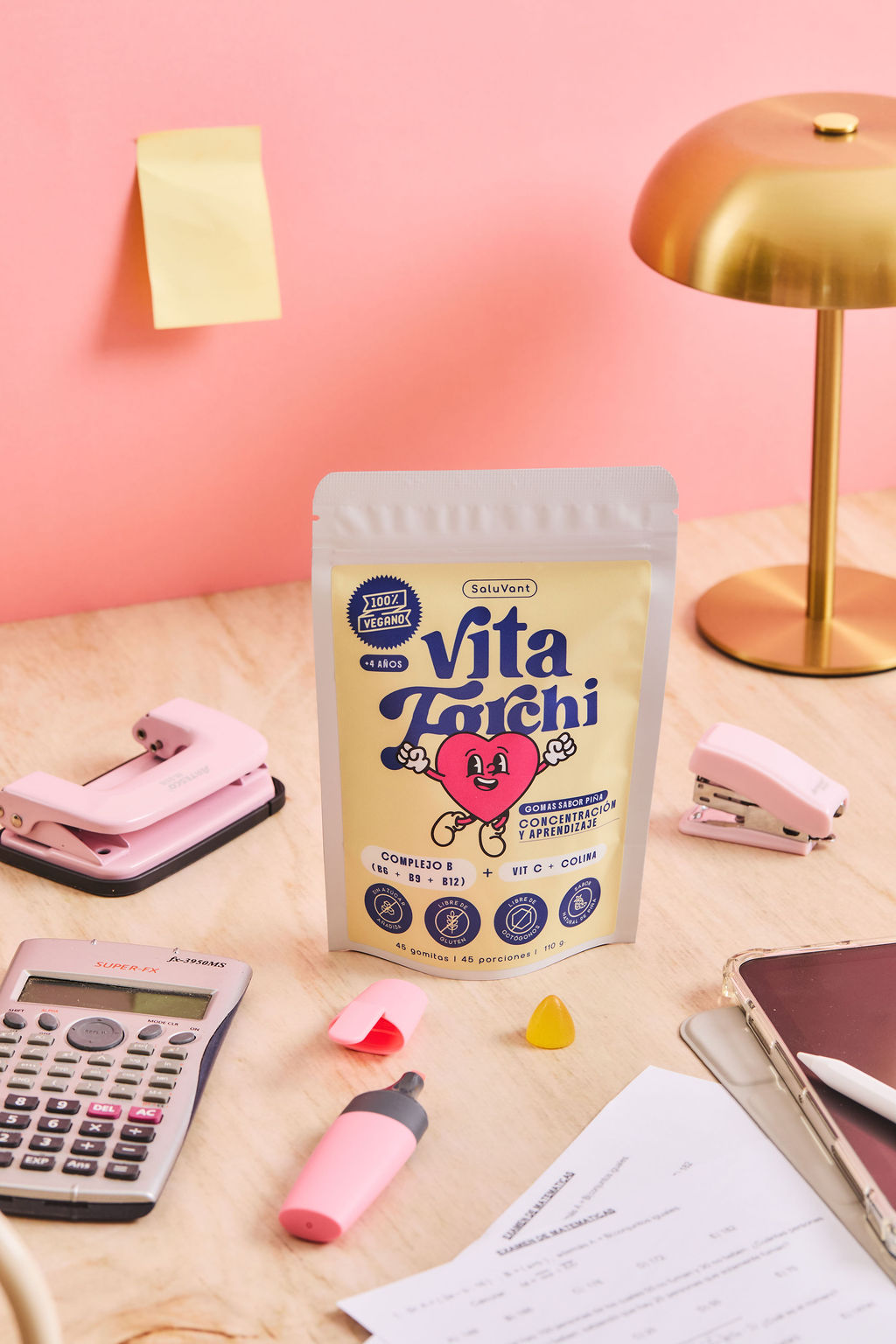 VitaForchi - Concentración & Aprendizaje - Sabor Piña